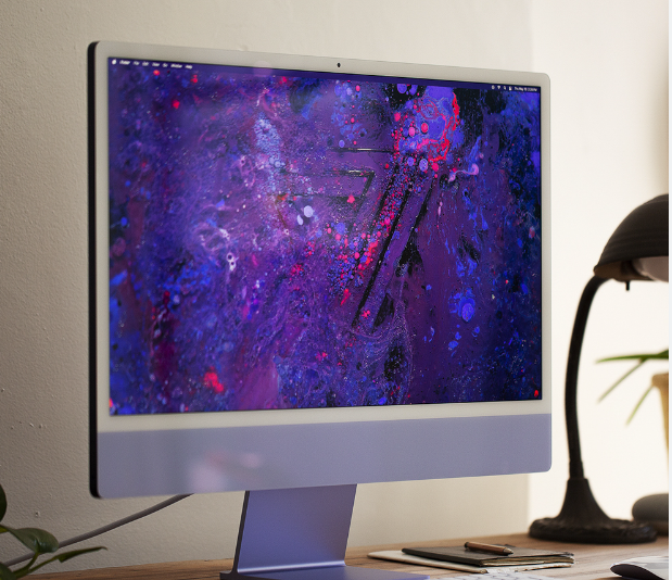 Apple iMac 24" 2021 4.5K Retina M1 16GB 2TB SSD 8-Core GPU Purple x4 Ports Hurry Buy Now!