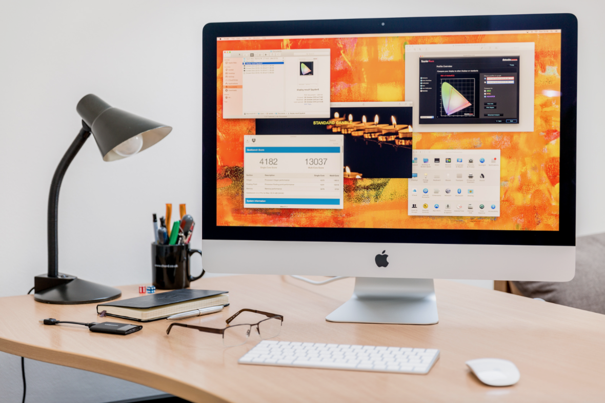 Apple iMac 21.5" Desktop Computer i5-5575R Turbo 3.3GHz 8GB RAM 500GB SSD 2015 Hurry!