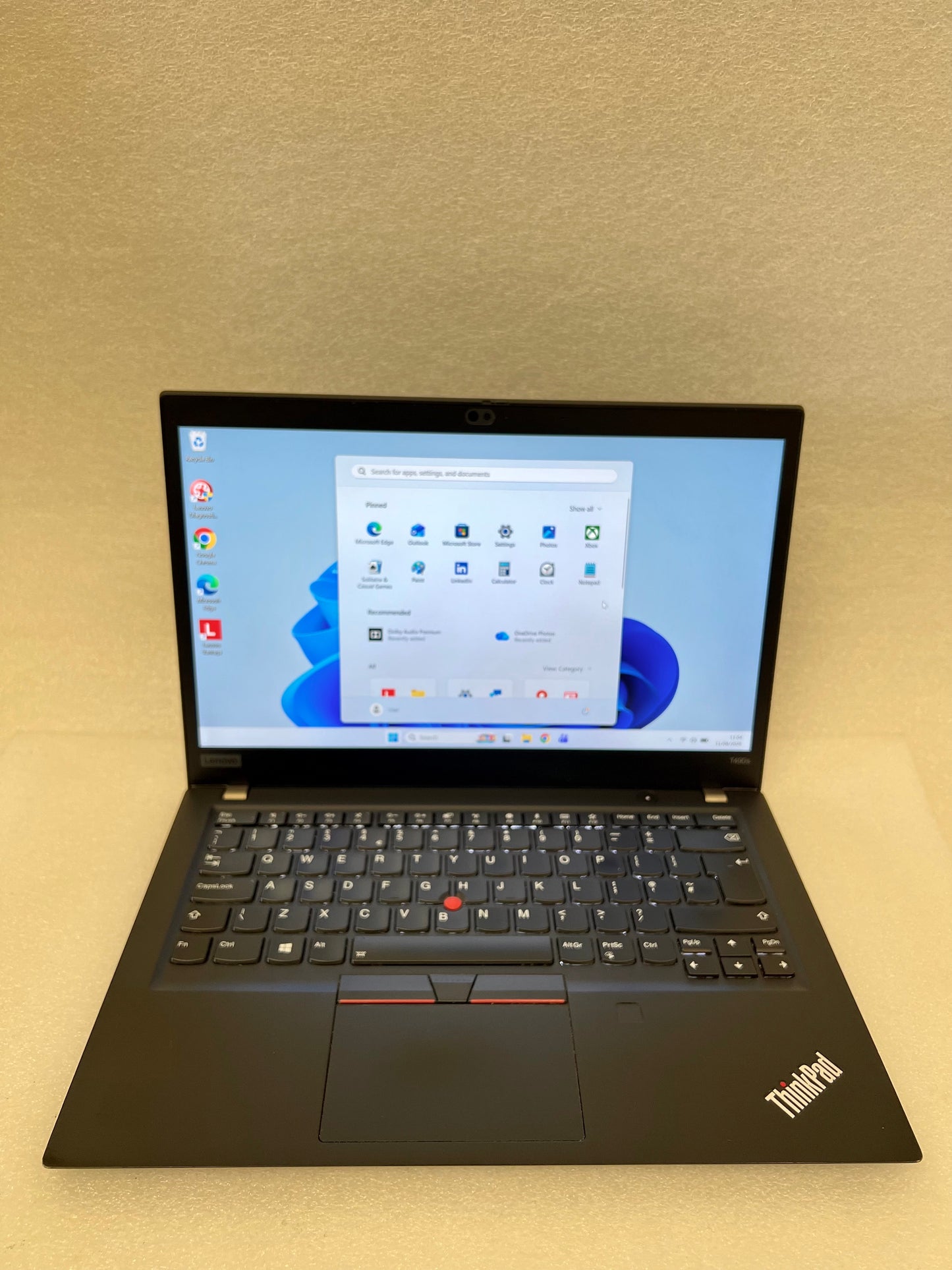 Lenovo ThinkPad T490s i7 8565U 1.8GHz 16GB 512GB SSD 14" Win 11 pro 1y Warranty