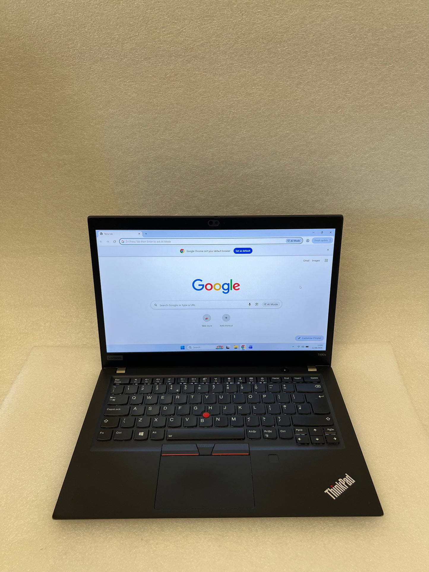Lenovo ThinkPad T490s i7 8565U 1.8GHz 16GB 512GB SSD 14" Win 11 pro 1y Warranty