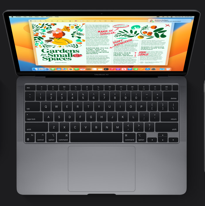 Apple MacBook Air Laptop M1 2020 3.2GHz 256GB 2020 Grade A Excellent Space grey