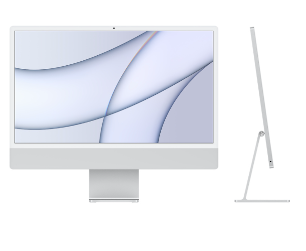 Apple iMac 24" 2021 4.5K Retina M1 8GB 2TB SSD 8-Core GPU Silver x4 Port Hurry Buy Now!