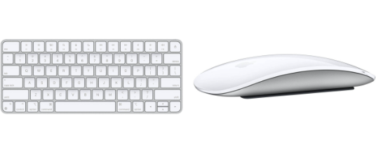 Apple Magic Keyboard with Touch ID A2449 3rd GEN Magic Mouse 2 + Woven Cable Genuine NEW Set