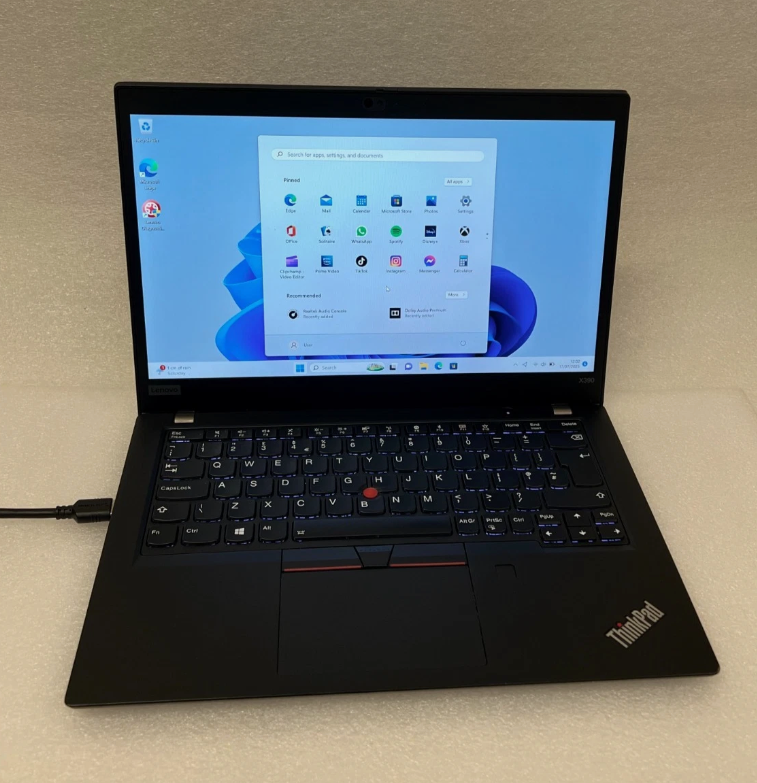 Lenovo ThinkPad X390 Laptop i5 8265U 1.6GHz 8GB 256GB SSD Windows 11 Pro Hurry!