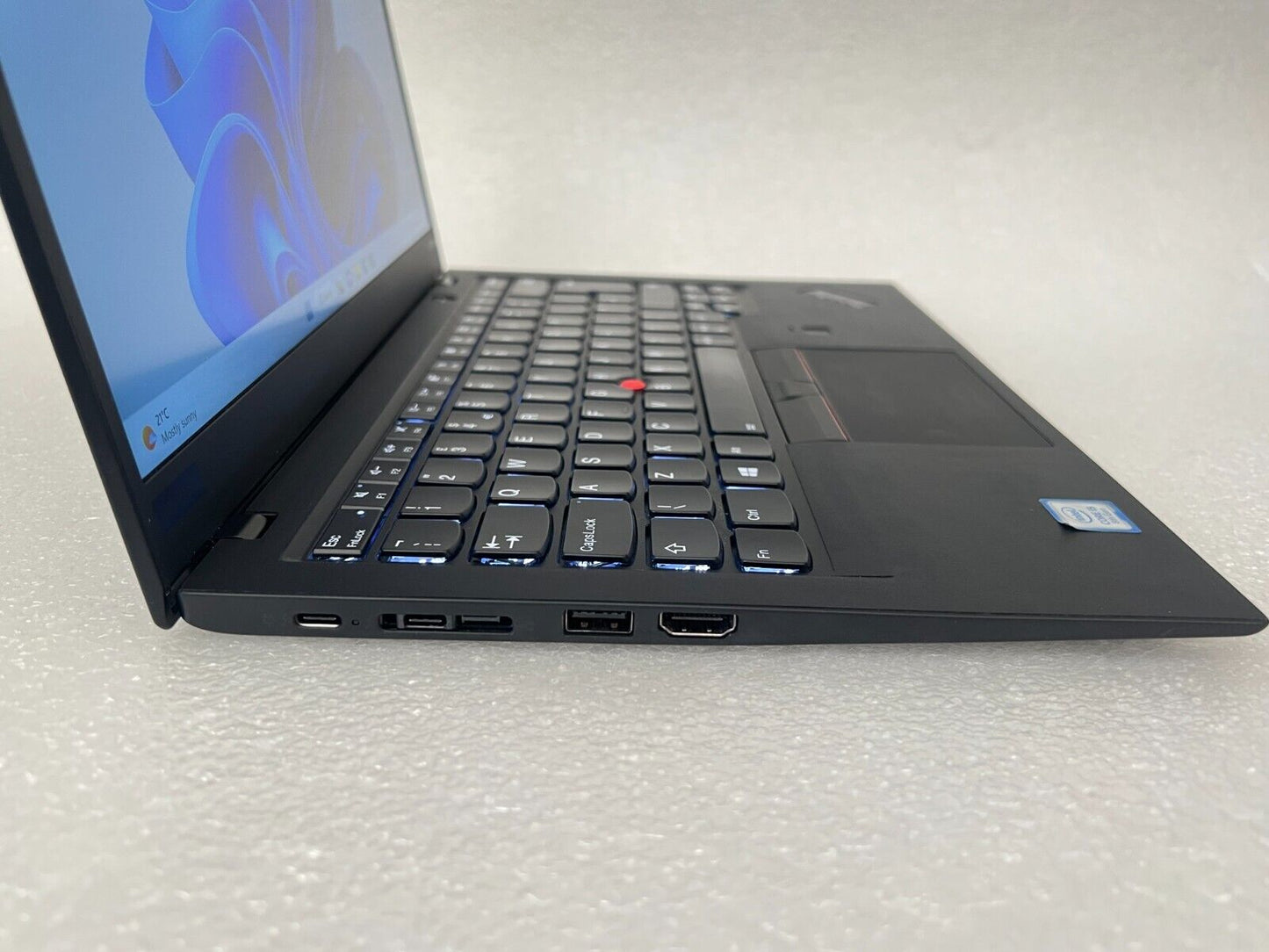 Lenovo Thinkpad X1 Carbon 6th Gen 14" i5-8250U Turbo 3.40GHz 8GB 512GB SSD VGOOD