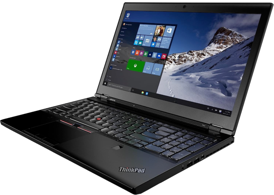 Lenovo Thinkpad P50 laptop i7 6th GEN Turbo 3.6GHz 24GB 512GB NVME 15.6" A GRADE Win11