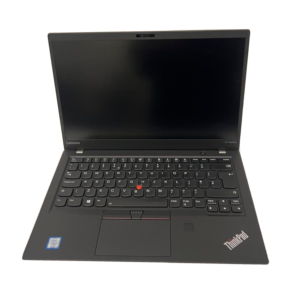 Lenovo Thinkpad X1 Carbon laptop i7-7600U 5thGEN Turbo 3.9GHz 16GB 256GB SSD 14"